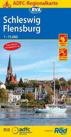 Fahrradkarte Schleswig Flensburg ADFC Regionalkarte